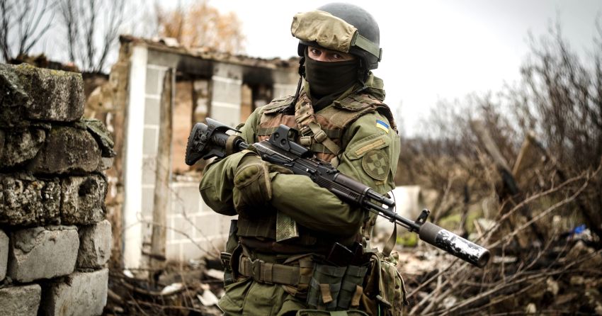 War in Ukraine, soldier